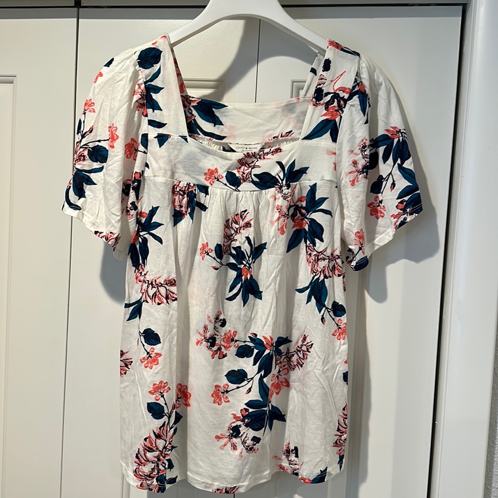 Lucky Brand - Floral Blouse